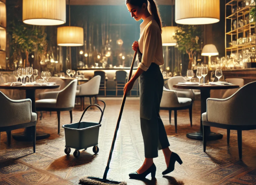 Power Clean – Ihre Experten für Gastroreinigung & Gebäudereinigung Hamburg! Sauberkeit ist der Schlüssel zu zufriedenen Gästen! Mit unserer spezialisierten Gastroreinigung stellen wir sicher, dass Ihre Räumlichkeiten höchsten Hygienestandards entsprechen und einladend wirken – für den Erfolg Ihres Betriebs.